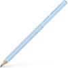 imageFaberCastell 580084 Pencils Set Sky Blue 3Piece with Jumbo Pencil B Sharpener and Eraser