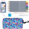 imageFaberCastell Art on The Go Watercolor Pencils Set  Travel Watercolor Kit with 10 Goldfaber Watercolor Pencils Pencil Pouch No Mess Sharpener and Art Accessories