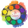 imageFaberCastell Connector Paint Box Watercolor Set  12 Watercolor Paints with Brush and Accessories24 Colors