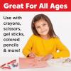 imageFaberCastell Construction Paper Pad  MultiColored Craft Paper 9quot x 12quot 60 Sheets