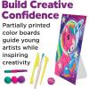 imageFaberCastell Do Art Coloring with Clay Space Pets  Create 4 GlowinTheDark Designs  Sensory Art for Kids Multi