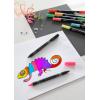 imageFaberCastell Neon DoubleEnded Felt Tip Pens  Set of 10