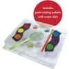 imageFaberCastell Paint by Number Seahorse and Friends Deluxe Kit  6 Watercolor Paints  3 Watercolor Canvases
