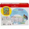 imageFaberCastell Paint by Number Seahorse and Friends Deluxe Kit  6 Watercolor Paints  3 Watercolor Canvases