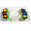 imageFaberCastell Paint by Number Seahorse and Friends Deluxe Kit  6 Watercolor Paints  3 Watercolor Canvases