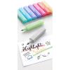 imageFaberCastell Pastel Highlighter Set  8 Chisel Tip Highlighter Pens in Assorted Pastel Colors Multi FC154609