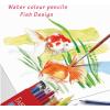 imageFaberCastell Watercolour pencils Watercolour Pencils Assorted Pack of 48 plus brush ampamp sharpener 16114468