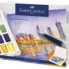 imageFaber Castell 169724 Water Color Palette 24 Colors Water Brush Included