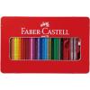 imageFaber Castell TFCCP48C OilBased Colored Pencils Flat Can Set of 48 Colorsred