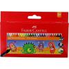 imageFaber Castell Wax Crayons  24 Shades