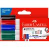 imageFaberCastell Connector Whiteboard Marker Assorted 4 Pack 6715920444 Count Pack of 1