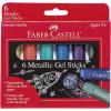 imageFaberCastell Gel Stick School Pack  Multipurpose Crayons  240 Count  12 Vibrant Colors6 Metallic Colors