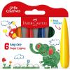 imageFaberCastellearly age easy grip wax crayons 6 colors
