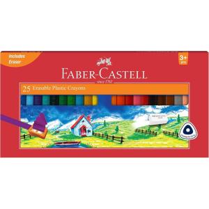 imageFaber Castell Erasable Crayons  25 Shades