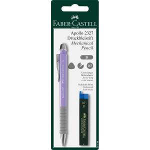 imageFaberCastell Apollo 07mm Mechanical Pencil  B Leads  Assorted Colours