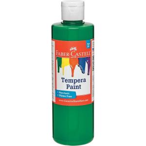 imageFaberCastell Tempera Paint Yellow  8 oz  NonToxic Tempera Paint for KidsGreen