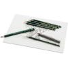 imageFaberCastell 9000 Perfect Pencil Refill B  3 Spare Graphite Pencils with Smudge Free Eraser  Writing Drawing and Sketch Pencils