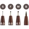 image3M Faber Castell FC167137 Wallet Pitt Pen Nibs Art Set Assorted4 Count Pack of 1