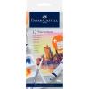 imageFaberCastell 379280 Acrylic Paint Set 18 Pieces with 12 Acrylic Paints Canvas 20 x 25 cm Mixing Palette and 4 BrushesWatercolour paints 12 pieces
