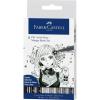 image3M Faber Castell FC167137 Wallet Pitt Pen Nibs Art Set Assorted1 Count Pack of 8