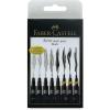 image3M Faber Castell FC167137 Wallet Pitt Pen Nibs Art Set Assorted8 Count Pack of 1