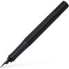 imageFaberCastell Grip Edition Fountain Pen and Ballpoint Pen Set  All Blackall black