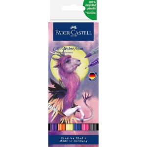 imageFaberCastell  Goldfaber Aqua Dual Marker Tuscany 6xBlack