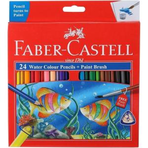 imageFaberCastell Watercolor Pencils 24 color Premium Quality Art Supplies Originals