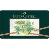 imageFaberCastel FC112124 Pitt Pastel Pencils in A Metal Tin 24 Pack Assorted36 Count Pack of 1