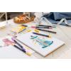 imageFaberCastell Goldfaber Sketch Kawaii 164811 Marker Pens Pack of 6 Alcohol Markers with Brush Tip and Fineliner Tipkawaii
