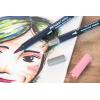 imageFaberCastell Goldfaber Sketch Kawaii 164811 Marker Pens Pack of 6 Alcohol Markers with Brush Tip and Fineliner Tipkawaii