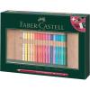 imageFaberCastell Art ampamp Graphic Polychromos Colour Pencil Multicoloured Pencil Roll Of 34 For Art Craft Drawing Sketching Home School University Colouring