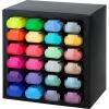 imageFaberCastell Highlighter Desk Set  Assortment of 24 Chisel Tip Markers Metallic Neon and Pastel Set  Thin No Bleed Highlighters Stationery and Bullet Journal Supplies Gifts for Artists24 Colors