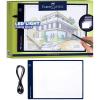 imageFaberCastell LED Light Tracing Board Adjustable Light Up Drawing Board LED Drawing Pad Tracing Light Box Light Pad ampamp Board for Artists Hobbyists ampamp Adults