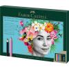 imageFaberCastell Polychromos Colored Pencils and Pitt Graphite Matte Gift Set 23 Piece Artist Quality Sketching and Colored Pencils Set with Accessories23 Count