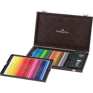 imageFaberCastell Art ampamp Graphic Polychromos Colour Pencil Multicoloured Wooden Case Of 48 For Art Craft Drawing Sketching Home School University ColouringSingle