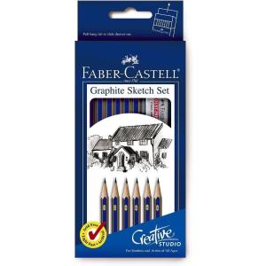 imageFaberCastell Graphite Sketch Set 8 piece set 11 40 00T