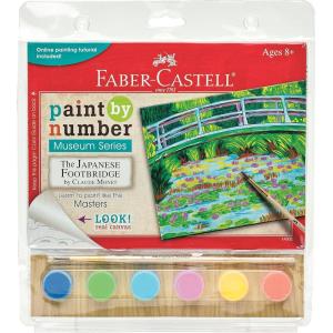 imageFaberCastell Paint by Number Museum Series  Vincent Van Gogh The Starry Night  Paint by Numbers for Adult Beginners ampamp Young Artists Packaging May VaryThe Japanese Footbridge