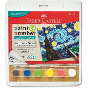 imageFaberCastell Paint by Number Museum Series  Vincent Van Gogh The Starry Night  Paint by Numbers for Adult Beginners ampamp Young Artists Packaging May VaryThe Starry Night