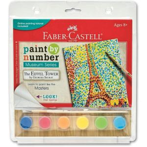 imageFaberCastell Paint by Number Museum Series  Vincent Van Gogh The Starry Night  Paint by Numbers for Adult Beginners ampamp Young Artists Packaging May VaryThe Eiffel Tower