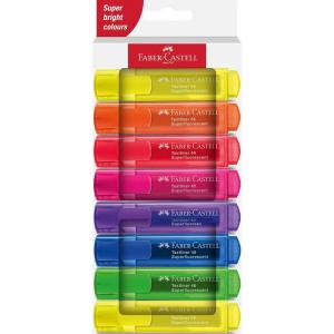 imageFaberCastell Pastel Highlighters Set  8 Chisel Tip Highlighters  Aesthetic School Supplies and Bible Highlighters No Bleed Highlighters Pen Journaling Supplies in Pastel ColorsNeon