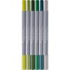 imageFaberCastell Goldfaber Aqua Dual Marker Jungle 164517 with Brush Tip and Fineliner Tip Pack of 6jungle
