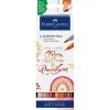 imageFaberCastell Goldfaber Aqua Dual Marker Jungle 164517 with Brush Tip and Fineliner Tip Pack of 6Boho