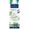 imageFaberCastell Goldfaber Aqua Dual Marker Jungle 164517 with Brush Tip and Fineliner Tip Pack of 6jungle