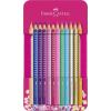 imageFaberCastell Sparkle Colour Pencils  Tin of 12Unicorn