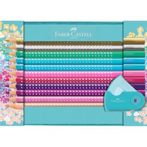 imageFaberCastell Sparkle Colour Pencils  Set of 20Assorted