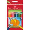 imageFaberCastell 116524 Triangular Jumbo Coloured Pencils Pack of 24