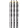 imageFaberCastell Grip 2001 Pencils HB Pack of 6silver