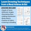 imageFaberCastell Anime Drawing Kit Shojo Edition  StepbyStep Instruction Book with 20 Practice Pages Color Pencil Set amp Drawing Supplies for Kids Easter Basket Stuffers 1 BookShonen Edition