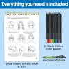 imageFaberCastell Anime Drawing Kit Shojo Edition  StepbyStep Instruction Book with 20 Practice Pages Color Pencil Set amp Drawing Supplies for Kids Easter Basket Stuffers 1 BookShonen Edition